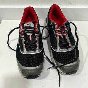 MBT KIMONDO Walking Shape Up Running Shoes 400215-03 Size 8,5 US  Black red